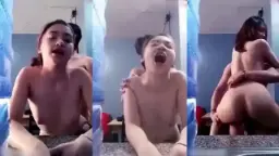 Goyangan Panas Kakak Adik Di Balik Galon