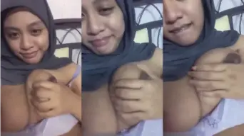 Miss Serra Berjilbab, Teteknya Montok Banget