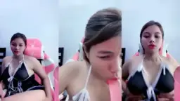 Marimar Pake Dildo Mango Live, Kimmy Nge-sepong Abis-abisan, Bikin Makin Basah.