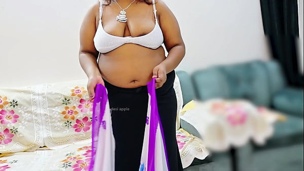 Bhabhi India Berselimut Saree, Siap Digoda Dan Dinikmati.