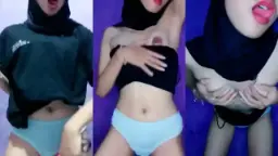 Ukhti Lagi Nafs Banget, Sampai Ngebocorin Uting Sama Toket Montoknya