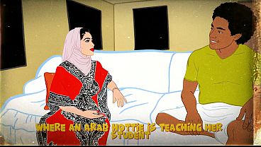 Guru Arab Montok Dan Besar Banget Ngajarin Muridnya Trik-trik Baru Yang Bikin Greget
