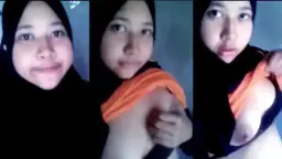Abg Hijab Pamer Tetek Gede Bikin Ngaceng