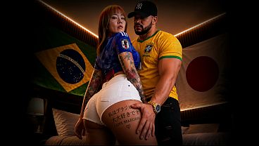 Brazil Vs Japan, Ngentot Bareng Dari Sudut Pandang Anal, Montok Dan Basah