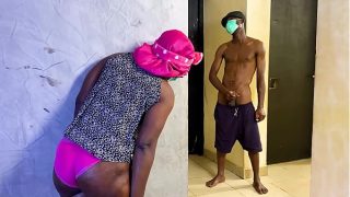 Goyangin Hitam Montok Sama Kakak Tiri, Perang Ngentot Sampai Habis