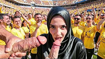Cewek Fans Jerman Digebrak Tim Lawan – Video Interaktif Ai