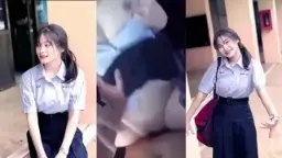 Siswi Smp Seksi Digituin Guru Di Dalam Mobil, Makin Panas Sambil Nyium Bibir.